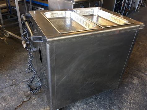 Lincat Hot Cupboard With Baine Marie Top Model GBM Used Rational