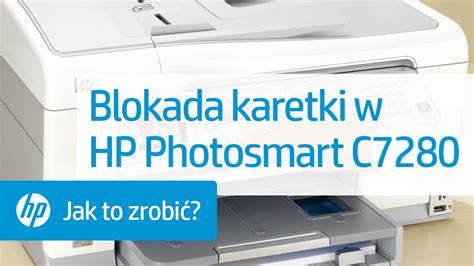 Blokada Karetki W Hp Photosmart C Youtube