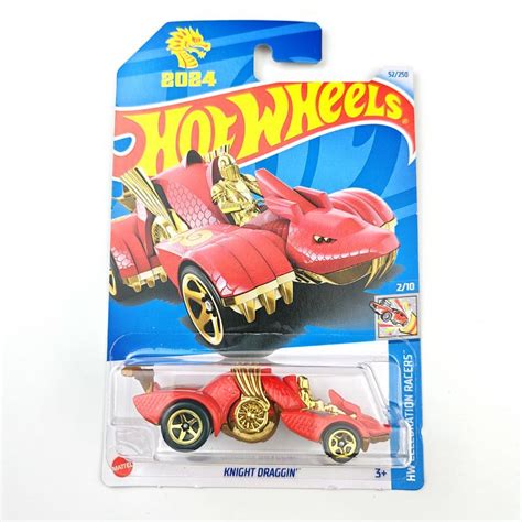 Машинка коллекционная Mattel Hot Wheels C KNIGHT DRAGGIN