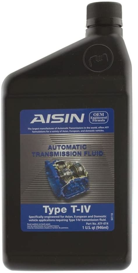 AISIN ATF TYPE IV TOYOTA-LEXUS -RED-QUARTER - Hytecauto
