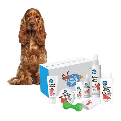 Captain Zack Dog Groom Box For All Breeds | Ultimate 8-in-1, Head-to-Paw Groom-Kit for Your