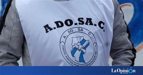 ADOSAC rechazó el 11 que ofreció el Gobierno y convocó a otro paro de