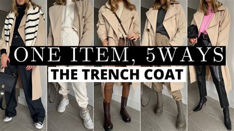 One Piece Five Ways Trench Coat Styling Ep 3 Youtube