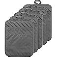 Amazon GROBRO Pack Pocket Pot Holders Cotton Heat Resistant Potholder Multipurpose Hot