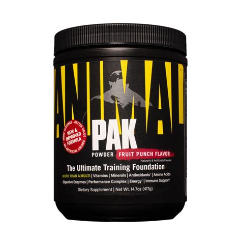 Витамины и минералы Animal Pak, 30 порций Фруктовый пунш (417 грамм ...