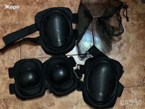 Наколенки и налакътници-комплект+ Подарък—Тактически колан! в ...