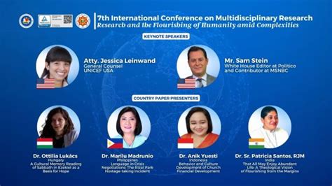 International Conference On Multidisciplinary Research • La Consolacion