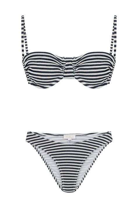 Dokulu Izgili Balenli Bikini Tak M