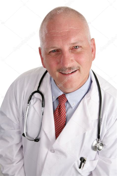 Photo Of Friendly Mature Doctor Stock Photo Lisafx