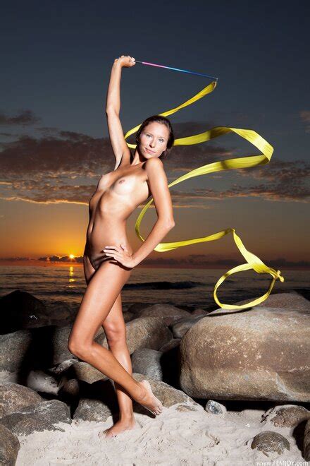 Tanlined Teen Mira Naked On The Rocks Femjoy Porn Pic