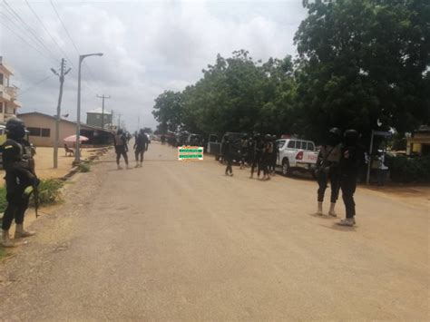 Western Togoland Heavy Police And Military Presence At Kpong Dam Site