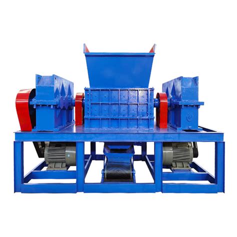 Customize Double Shaft Shredder For Waste Material Plastic Recycling