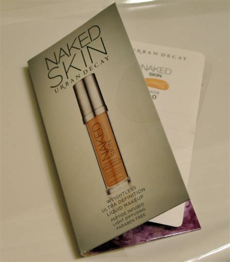 Beauty Test Dummies Urban Decay Naked Weightless Ultra Definition Liquid Makeup