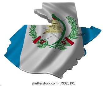 Flag Map Guatemala Stock Illustration 73325191 | Shutterstock