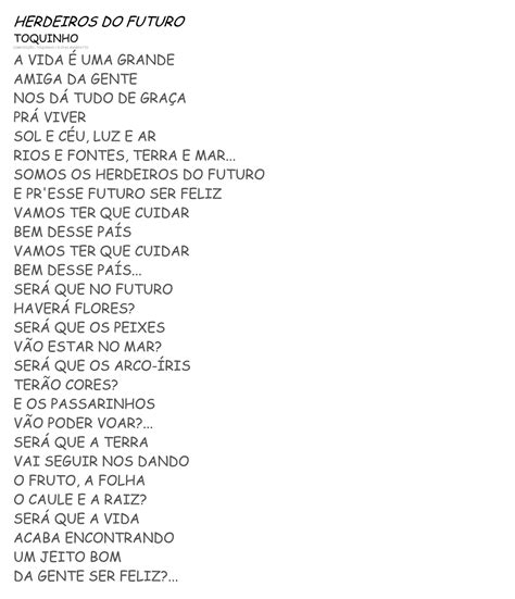 JUNTOS PELA ALFABETIZAÇÃO: PROJETO MÚSICA E POESIA- HERDEIROS DO FUTURO ...