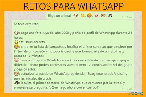 Descubre Los Mejores Retos Para Jugar Verdad O Reto Por Chat