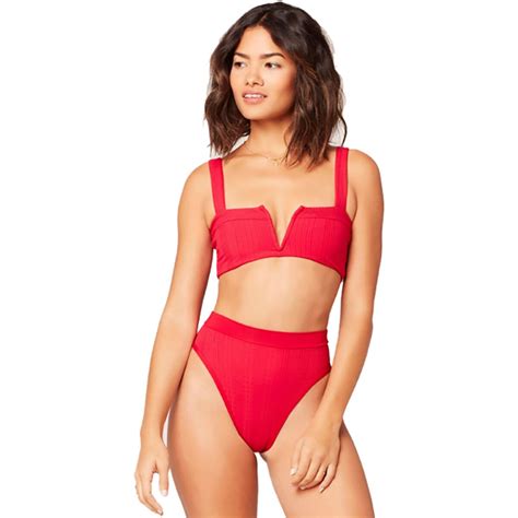 L Space Frenchi Pointelle Rib Bikini Bottom Women S Backcountry