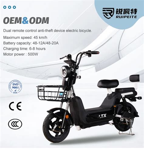 2 Person Electric Scooter 48v 350w Electric Bicycles Adults Electric ...