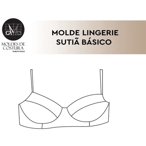 Molde Lingerie Suti B Sico By Marlene Mukai Em Promo O Ofertas Na Americanas