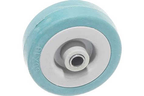 Колесо (50 мм; г/п 35 кг; резина/полипропилен) ЗУБР 30956-50 - выгодная ...