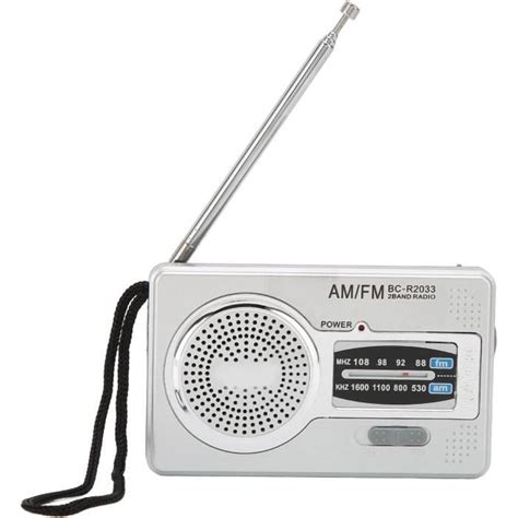 Radio Am Fm Portable Lecteur De Radios À Transistor Portable Compact À