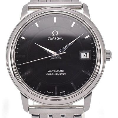 Omega De Ville Prestage Ref Cal Fecha St Acero Autom Tico