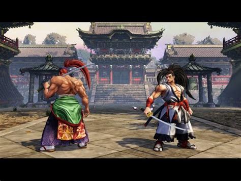 Samurai Shodown Genjuro Vs Haohmaru Youtube