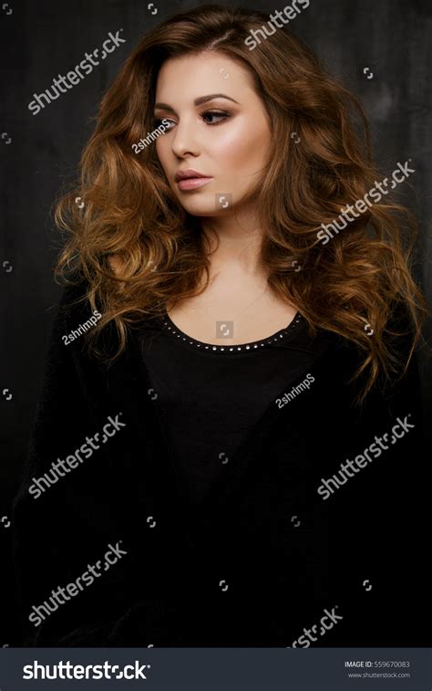 Sexy Brunette Long Hair Stock Photo Shutterstock