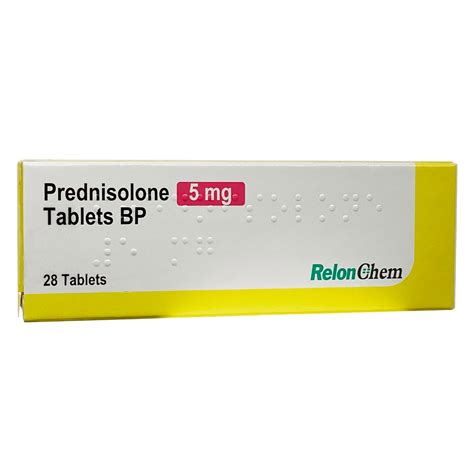 prednisolone mg tablets bp   relonchem