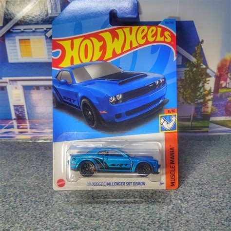 Jual Hot Wheels 18 Dodge Challenger SRT Demon HotWheels 18 DODGE CHALLENGER SRT DEMON Shopee