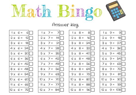 How to Make a Math Bingo Game to Help Kids Learn Arithmetic