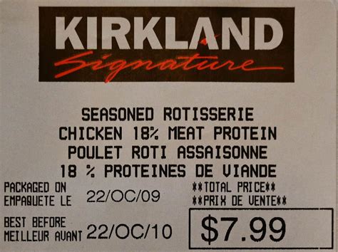 Costco Kirkland Signature Rotisserie Chicken Review, 48% OFF