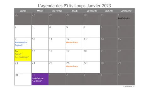 Agenda des p tits loups à la micro crèche de Dijon La compagnie des p