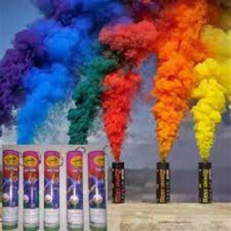 Colour Smoke Bomb - Color Smoke Bomb Latest Price, Manufacturers ...