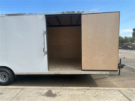 2024 Sky Trailers Cargo Enclosed Trailer En 85x24x7 2 52k