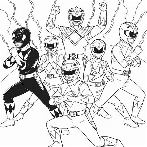 Power Rangers Para Imprimir - 9