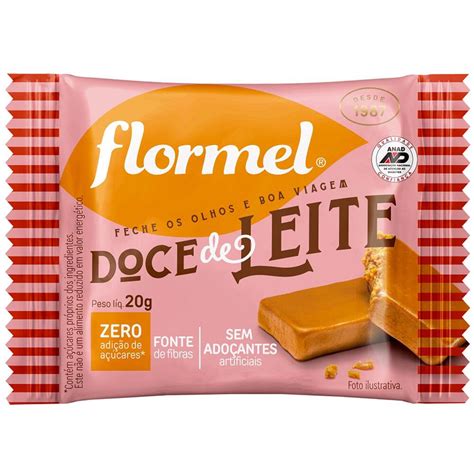 Doces De Leite Zero Açúcar - Doce de leite, Zero açúcar, 20 gramas, 11176, Flormel - 1 UN - Coffee ...