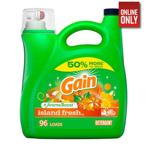 Gain Island Fresh Liquid Laundry Detergent Variety Hsds Online