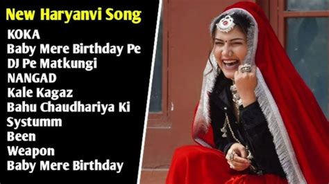 Sapna Chaudhary New Haryanvi Songs Jukebox New Haryanvi All Hits