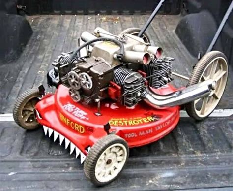 Strange And Funny Lawn Mowers Yeah Motor Lawn Mower Lawn Tractor Tractors