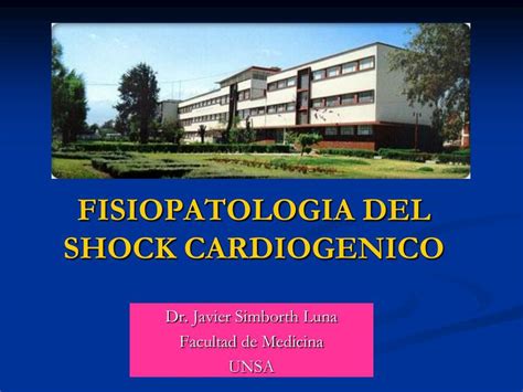 Fisiopatologia shock cardiogénico PAUL DYLAN DYLAN uDocz