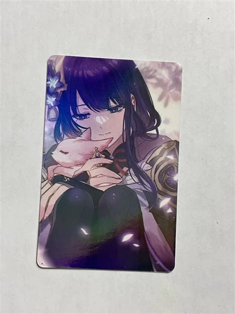 RAIDEN SHOGUN GENSHIN Impact Sexy Hot ACG Goddess Waifu Card Girl Doujin Anime 17 40 PicClick UK