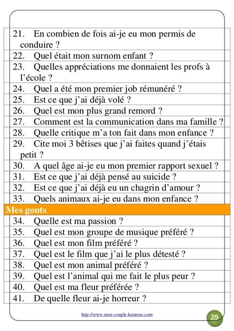 An Orange And White Checklist With The Words In French