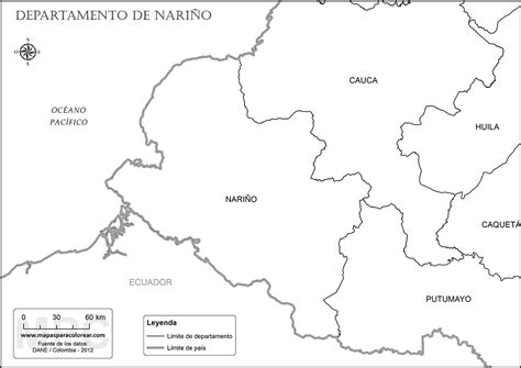 Mapas Del Departamento De Narino Para Colorear Images