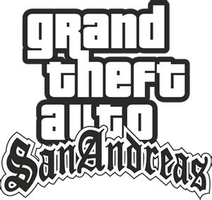 Grand Theft Auto San Andreas Logo PNG Vector (CDR) Free Download