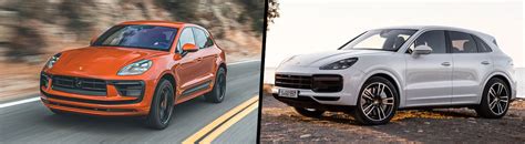 Compare 2022 Porsche Macan Vs Cayenne Farmington Hills MI