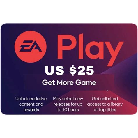 Jual Ea Play Gift Card Us Usd Digital Code Voucher Game Di Lapak