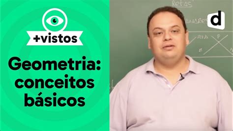 Geometria Conceitos BÁsicos MatemÁtica Descomplica Youtube