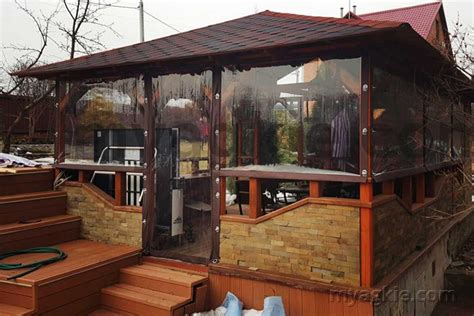 Мягкие окна ПВХ для беседки купить по выгодной цене 1630 ₽/м2 от ...