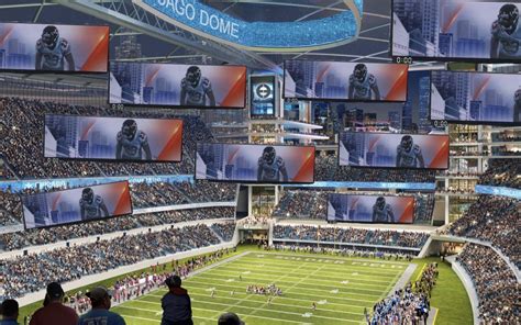 Bears let Getsy design new stadium. : r/CHIBears